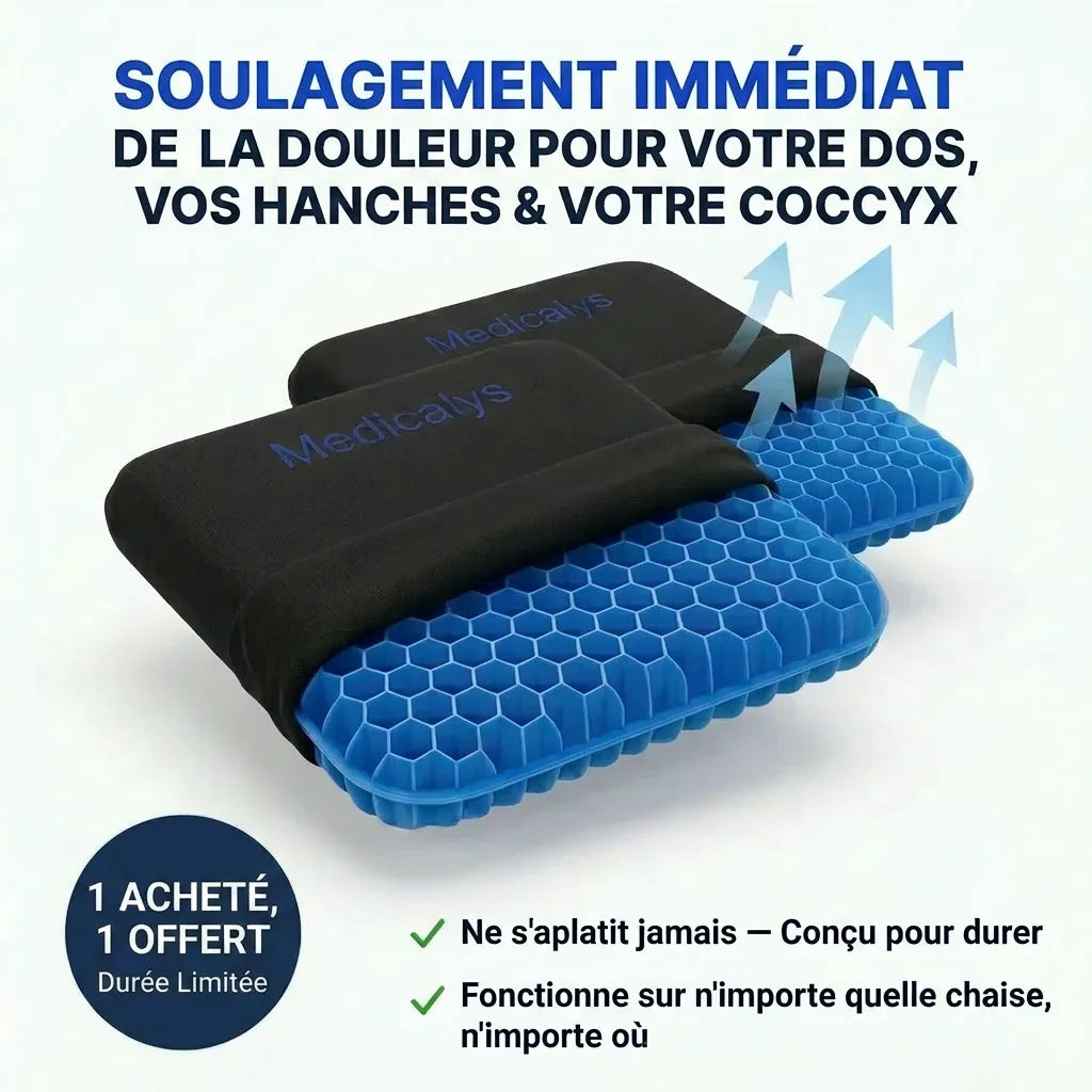 Coussin de siège Gel - Medicalys
