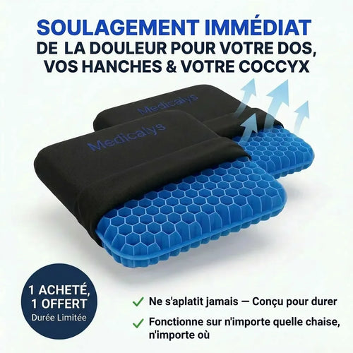 Coussin de siège Gel - Medicalys