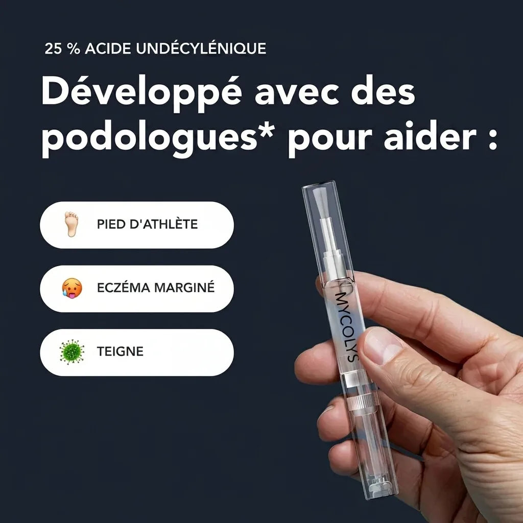 Éliminez les mycoses des ongles à la racine, et non pas seulement en surface.