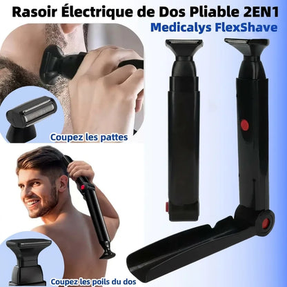 FlexShave - Rasoir Dos & Corps pour Homme | 100% Autonome