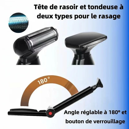 FlexShave - Rasoir Dos & Corps pour Homme | 100% Autonome